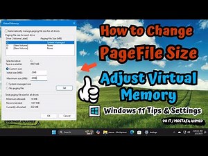 How to Adjust Virtual Memory (Pagefile) in Windows 11 [ Quick Guide ] 👍