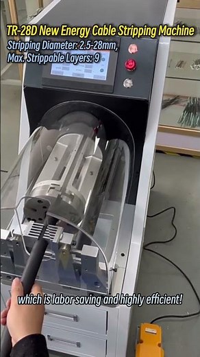 Never Strip Wires Manually Again! - Amazing Automatic Stripping Machine