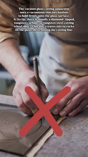 How to cut glass in the simplest way? #diytools #glasscutting