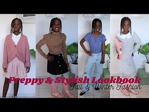FALL WINTER CAPSULE WARDROBE LOOKBOOK | 6 TIPS HOW TO SHOP PRE-TEEN TWEEN CLOTHING | CASUAL & TRENDY