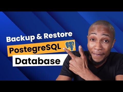 How to Backup and Restore Postgres Database