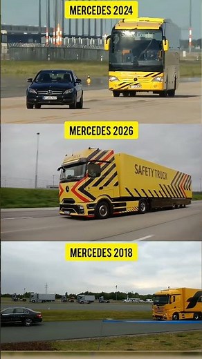 Mercedes Smart Brake Evolution 2026 vs 2024 vs 2018