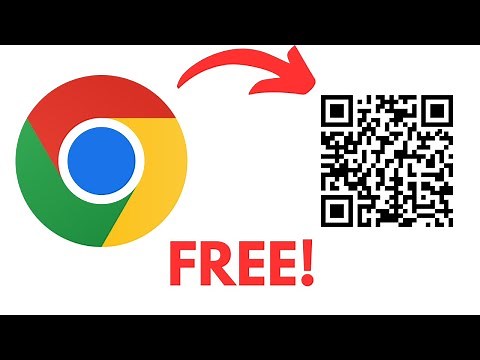 How To Create QR Code with Google Chrome (1 CLICK)
