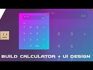 JavaFX Calculator Application - Complete Calculator with UI Modern Design in Java Netbeans