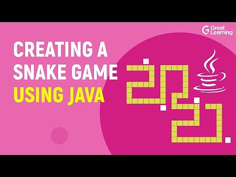 Creating a Snake Game using Java | How to code Games in Java? | Java Projects | Great Learning