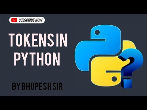 What are tokens in Python | Tokens in python class 11 | python tokens in Hindi
