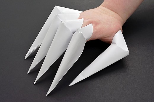 How to Make Paper Claws | Paper Finger Claws