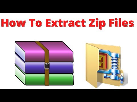 how to extract zip files on your pc (easily)