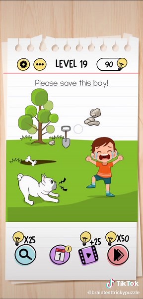 Brain test على TikTok