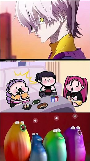 FNF Sodapop opera x Mukbang Scene (Kpop Demon Hunters) #sodapop #blobopera #mukbang