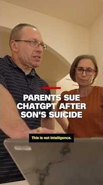 Parents sue ChatGPT after son's suicide