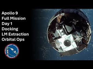 Apollo 9 - Docking with LM - End of Day 1 (Full Mission 2)