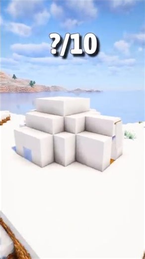 Minecraft Ultimate Igloo Survival Base Build Tutorial ❄️🏠 | Cozy Winter Starter House!