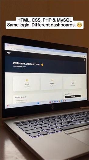 PHP Role Based Login System 😳 Admin Editor User Dashboard #phpagency #phpexperts #phpdeveloper