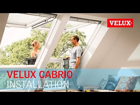 VELUX CABRIO Balcony Installation Video