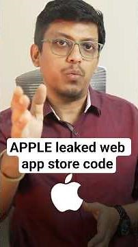Apple Accidentally Leaked Full App Store Web Source Code