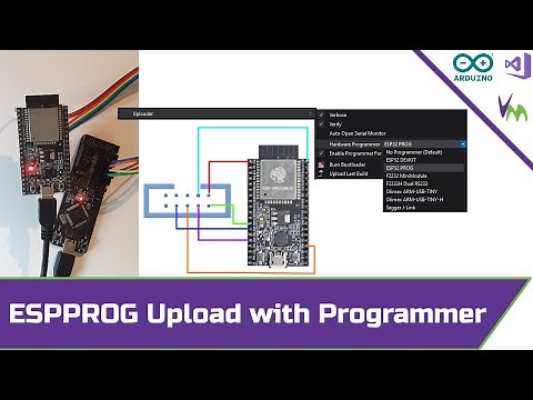 Upload Arduino Code Using Programmer (ESP-PROG)