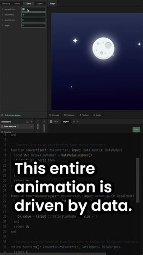 Rive Scripting: Converter Scripts Animation with 0 Keyframes #rive #tutorial #rivescripting