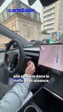 Caradisiac a testé la conduite autonome Tesla en ville