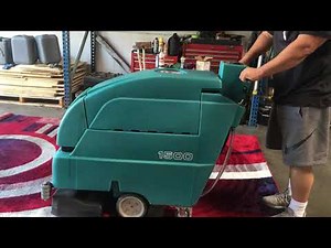 Tennant 1500 Walk Behind Carpet Cleaner Extractor Shampoo Machine 24V Battery