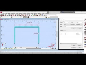 Robot Structural Analysis Frame Example