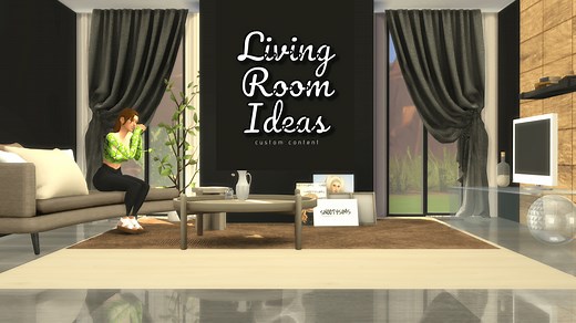 20+ Sims 4 Living Room Ideas with CC That We Love — SNOOTYSIMS