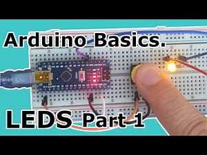 Arduino Basics: 6 Easy LED projects for beginners Part1