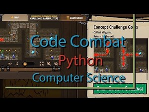 Code Combat Careful Steps - Concept Challenge Python Tutorial with Solution