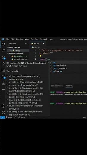 Python Tutorial: Clearing the Screen or Terminal with Python