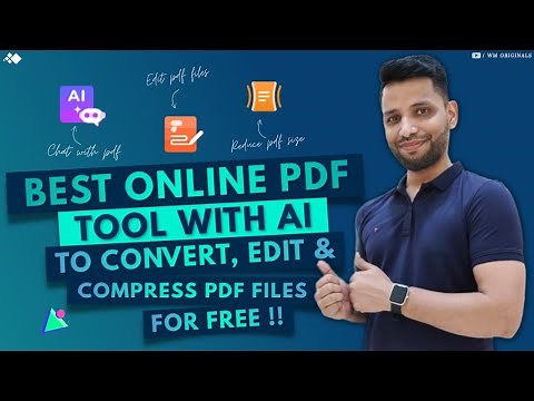 How to Convert PDF using Best Free Online PDF Editor with AI (2023) Edit, Compress & Chat with PDF