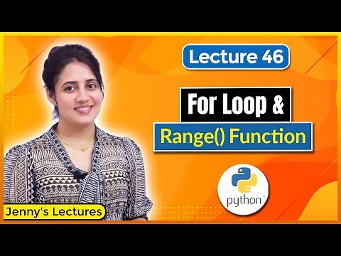 Range function in Python | Python range() function |Python Tutorials for Beginners #lec46