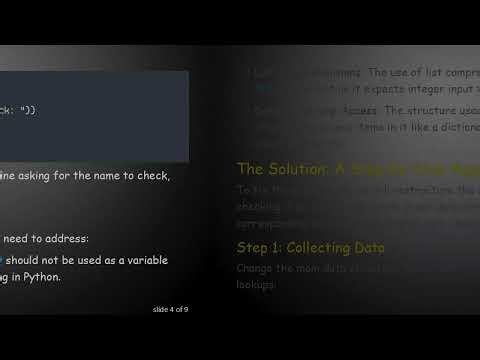 How to Check for Existence of Input in a Python Dictionary and Print its Value