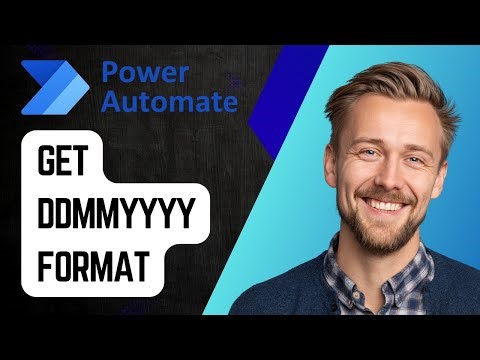 How to Get a Date in ddMMyyyy Format in Microsoft Power Automate | Full Tutorial 2025