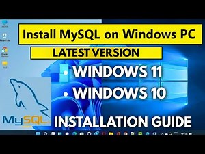 How to Download & Install MySQL on Windows 10/11 | install MySQL 8.0.43 Server latest version