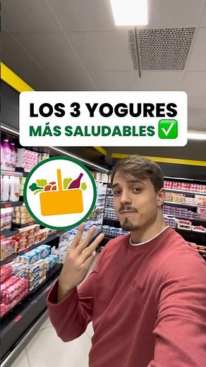 The 3 Healthiest Yogurts from Mercadona👌