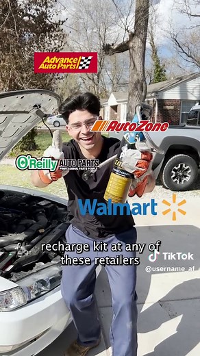 How to recharge your A/C system with A/C Pro! Get @the_ac_pro today at www.acprocold.com! #acprocold #acpro #sponsored #diy