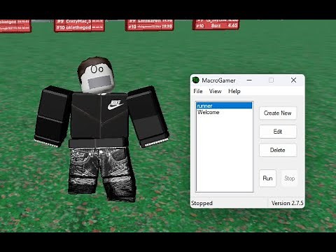 Track & Field: Infinite - MACRO TUTORIAL