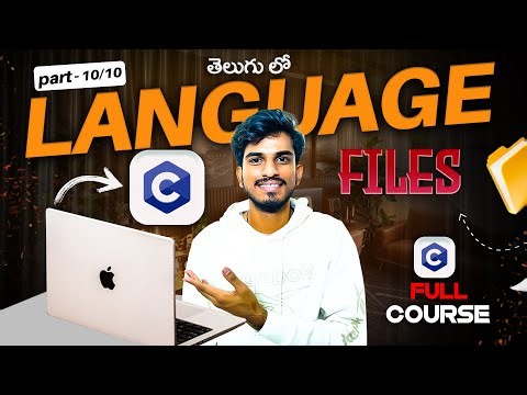 C Programming Course (part 10/10) - Files