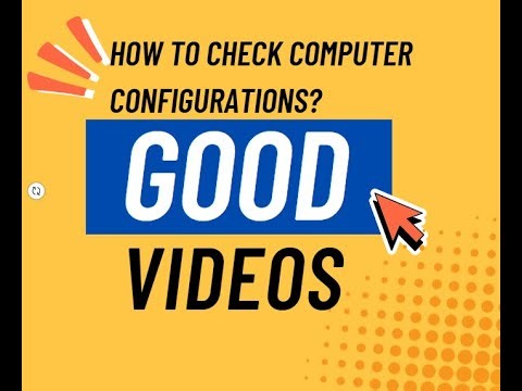 Computer configuration check II INFO TECH Support