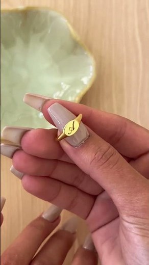 How to wear multiple rings | How to style rings, personalized engraved rings.