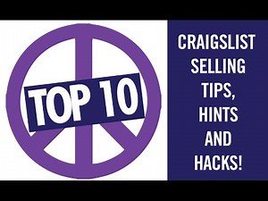 TOP 10 Craigslist Selling Tips, Hints and Hacks!