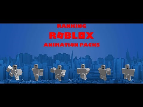 ranking every roblox animation pack from worst to best. (my opinion)