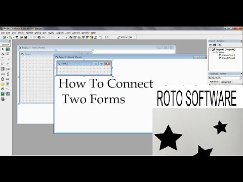 How to Connect Forms in Visual basic (vb) 6.0