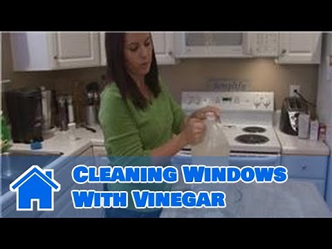 Housecleaning Tips : Cleaning Windows With Vinegar