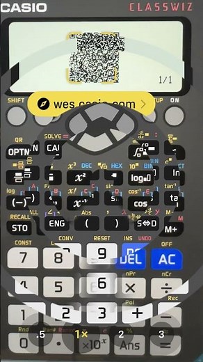 Create a graph with Casio fx-991ex