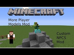 More Player Models and Custom NPCS Mod Showcase 1.8.9
