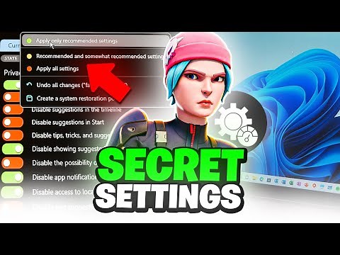 🔧 How To Optimize Windows 10 & 11 For GAMING 🚀 Best Settings for FPS & NO DELAY!