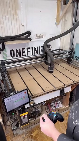 Cheat codes for the Onefinity CNC controller #onefinity #workshop #woodworking