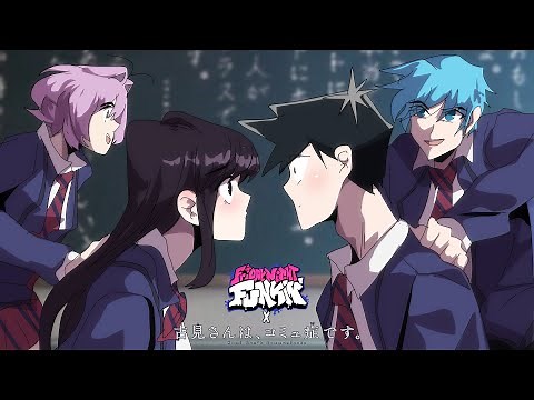 It's just an | FNF Mod ANIME Komi-san meets BF | Komi X FNF Animation