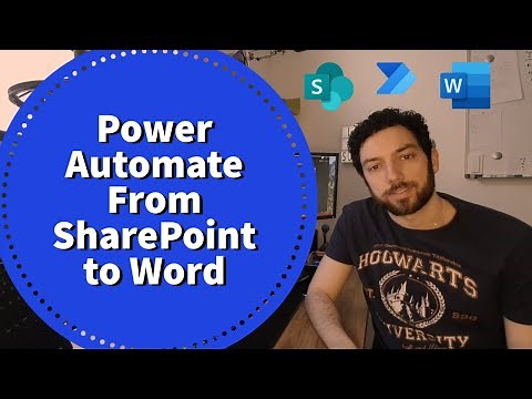 Power Automate - From SharePoint to Word